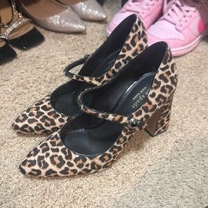 Kate spade cheetah print heels